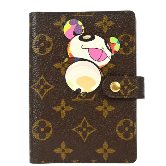Louis Vuitton Monogram Panda Agenda PM Note Book Cover - Picture 1 of 8